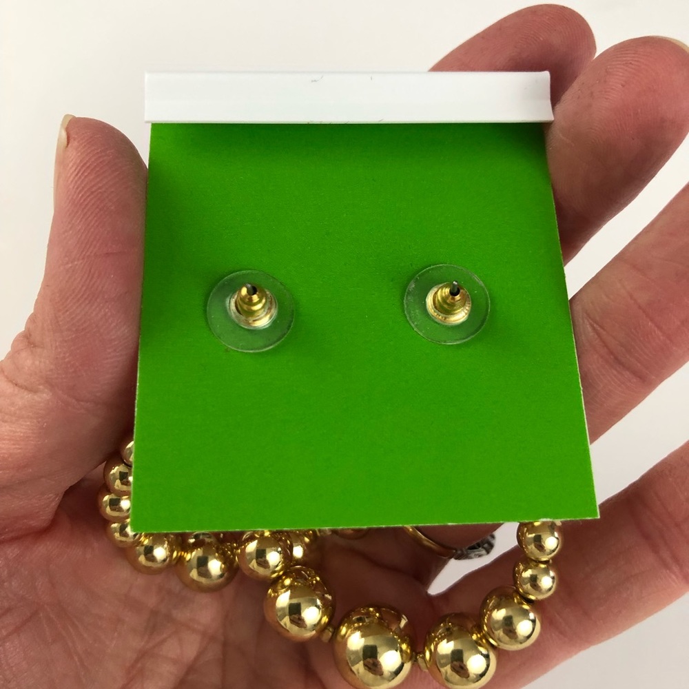 NWT Kate Spade Gold Light Up the Room Earrings 199 - Picture 2 of 5